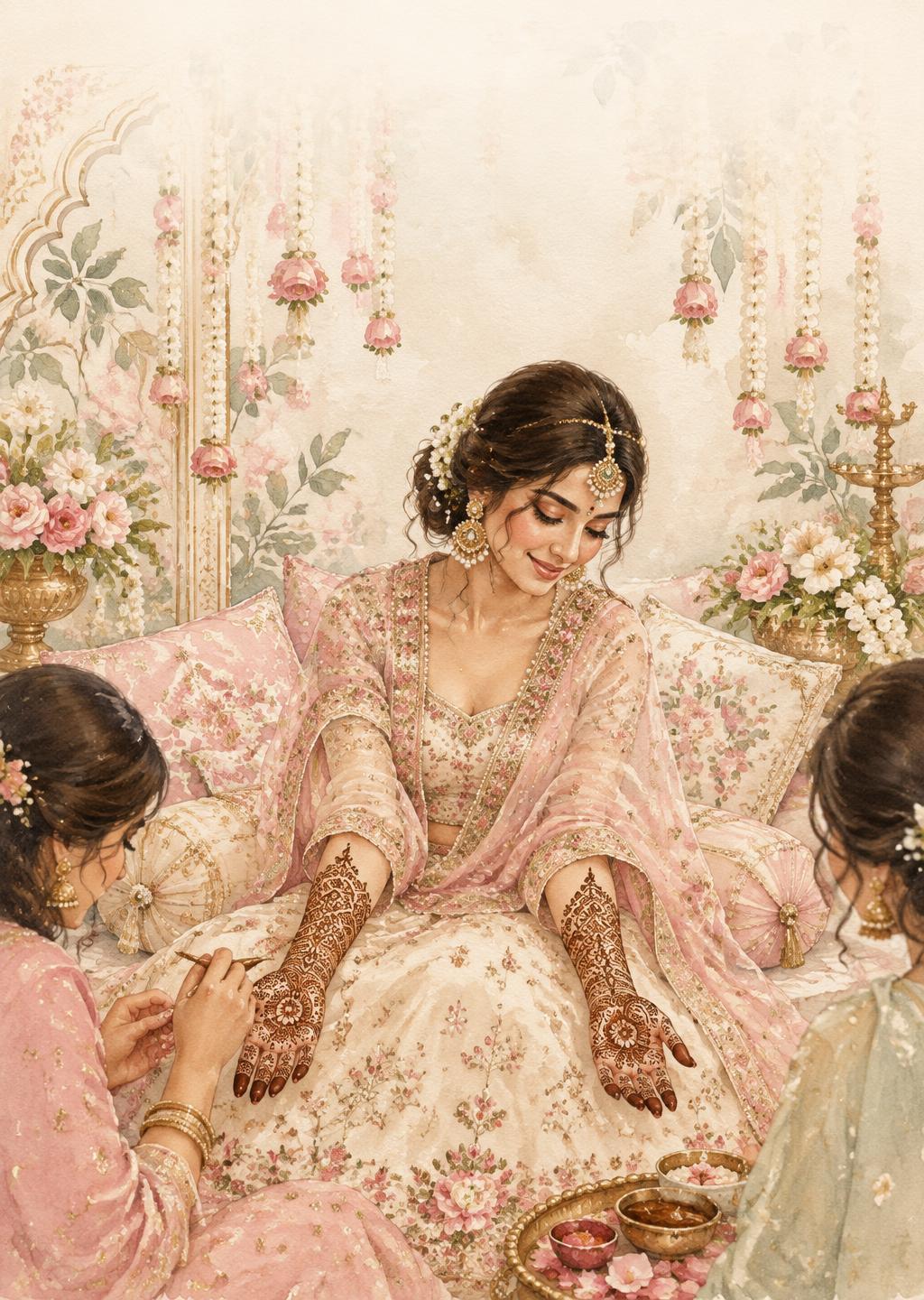 Mehendi illustration